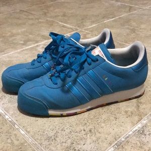 Adidas Samba in Aqua Rainbow